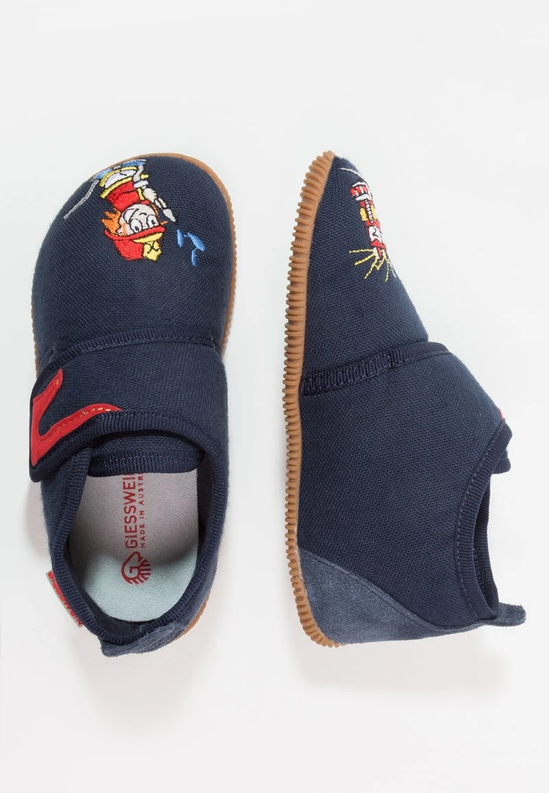 Giesswein SERFAUS SLIM FIT - Hausschuh - Bleu Foncé 1 Giesswein SERFAUS SLIM FIT - Hausschuh - Bleu Foncé