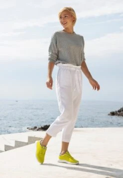 Giesswein MERINO WOOL KNIT WOMEN - Sneaker Low - Neon Green