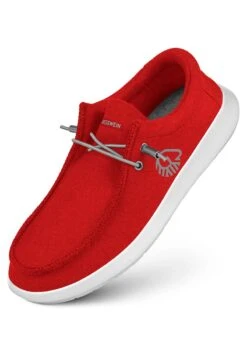 Giesswein Sportlicher Schnürer - Flammenrot -Angebote Giesswein Store 43af4766ae6a4ebd836362bcecb1389e