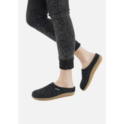 Giesswein Hausschuh Veitsch Hüttenschuhe - Anthrazit -Angebote Giesswein Store 4999409 09
