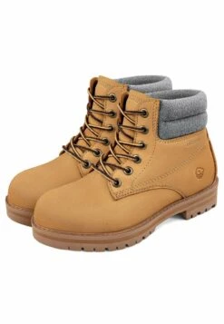 Giesswein LEATHER MERINO BOOT - Schnürstiefelette - Camel -Angebote Giesswein Store 55d76541483a471aa34b13766beb0cd9