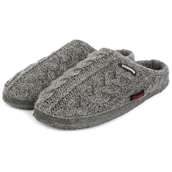 Giesswein Mädchen Und Jungen Hausschuhe/Clogs Geschlossene Hausschuhe - Grau 4 Giesswein Mädchen Und Jungen Hausschuhe/Clogs Geschlossene Hausschuhe - Grau – Bild 4