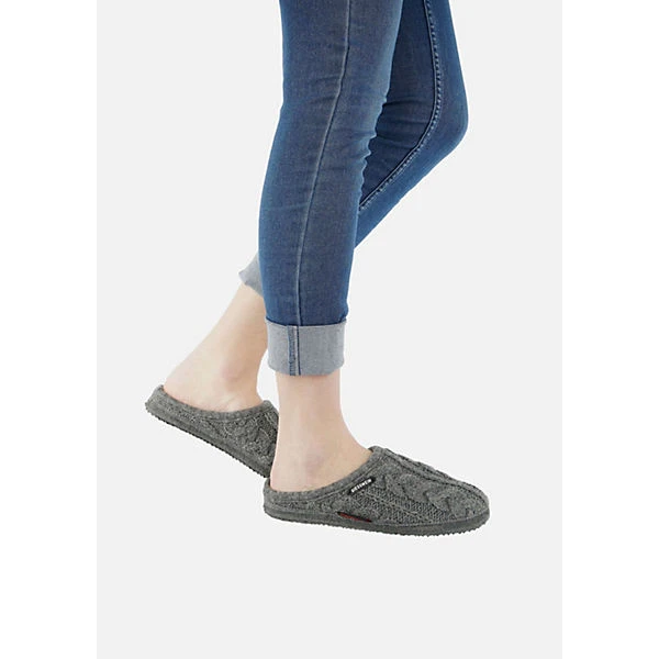 Giesswein Mädchen Und Jungen Hausschuhe/Clogs Geschlossene Hausschuhe - Grau 9 Giesswein Mädchen Und Jungen Hausschuhe/Clogs Geschlossene Hausschuhe - Grau – Bild 9