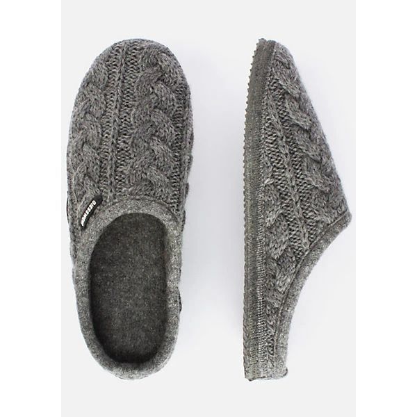 Giesswein Mädchen Und Jungen Hausschuhe/Clogs Geschlossene Hausschuhe - Grau 10 Giesswein Mädchen Und Jungen Hausschuhe/Clogs Geschlossene Hausschuhe - Grau – Bild 10