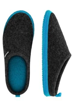 Giesswein WOOLPOPS - Hausschuh - Anthrazit/türkis -Angebote Giesswein Store 8d51999eefb44fdc8dc3d816a0e24dd8