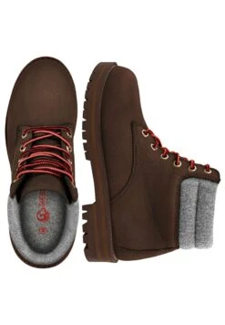 Giesswein LEATHER MERINO BOOT - Schnürstiefelette - Dunkelbraun -Angebote Giesswein Store bc516b03c6a847eb9446c9b3ed57eaf1