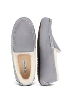 Giesswein FELL HAUSSCHUH GEESTE - Mokassin - Schiefer -Angebote Giesswein Store e72e21448454451b8cc4844b429fee21