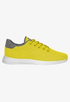 Giesswein MERINO WOOL KNIT - Sneaker Low - Lime -Angebote Giesswein Store f54cea84078e42b7b638edf113a8fe10